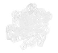LOORGVEL 100pcs Plastic Snap Hooks for Bags and Documents Wall Mounted File Holders Easy Installation Organizers for Office and Everyday Use Versatile Hanging for Plastic Products