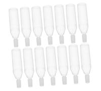LOORGVEL 100pcs Refillable Dropper Bottles for Liquid Storage Leak Resistant Portable Plastic Containers with Secure Screw Caps Transparent Tiny Bottles for Essential Oils and Eye Drops