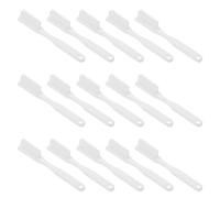 LOORGVEL 100Pcs Short Handle Prison Toothbrush for Adults with Soft Bristles, Non-Slip Thumb Grip Manual Toothbrush, Compact Stubby Head for Travel and Institutional Oral Care