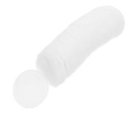 LOORGVEL 100pcs Thick Pure Cotton Oval Facial Pads Makeup Remover Pads for Sensitive Skin Daily Cleansing and Toner Use White