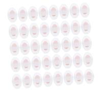 LOORGVEL 100pcs Waterproof Ear Protectors for Kids Pu Stickers for Bathing and Hair Washing