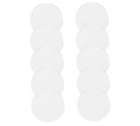 LOORGVEL 10pcs Clear Double Convex Lenses Acrylic Optical Magnifying Lens for Physics Experiments Reading Tv Viewing Laboratory Science Teaching