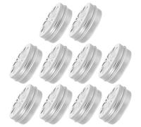 LOORGVEL 10pcs Dog Scent Training Cases Aluminum Boxes for Agility and Nose Work Sturdy Safe Material for Stress Relief and Skill Development Suitable for Various Breeds and Practical Gift