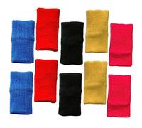 LOORGVEL 10pcs Elastic Finger Sleeves for Cross Stitch Embroidery Breathable Protective Covers Comfortable Finger Guards for and Crafting