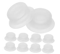 LOORGVEL 10pcs Heat-Resistant Silicone Pressure Cooker Gaskets for Float Valves Elastic Sealing Rings for Pot Parts Replacement Easy-Clean Kitchen Pressure Cooker Supplies