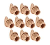 LOORGVEL 10pcs Hot Water Bottle Rubber Stoppers, Leakproof Screw Cap Replacement for Winter Heat Bottle Seal, Hot Water Bag Stopper Suitable for Bed Warming and Cold Therapy