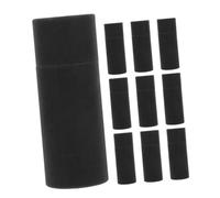 LOORGVEL 10pcs Kraft Paperboard Tubes with Lids Food Grade Tear Resistant Cylindrical Kraft Containers for Loose Tea Candy Coffee Beans Jewelry Storage and Shipping Packaging