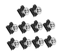 LOORGVEL 10pcs Motorcycle Fairing Fasteners Aluminum Alloy Self-tapping Screws for Side Panels and Windscreen Bracket Kit Lightweight Silver for Enhanced Handling and Stylish Appearance