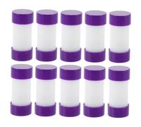 LOORGVEL 10pcs Pet Squeaker Replacement Noise Maker Inserts for Dog Cat Plush DIY Repair Purple Sound Tubes Shake Activated Plastic