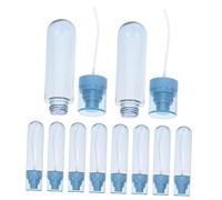 LOORGVEL 10PCS Refillable Spray Bottles Fine Mist Mister for Travel Cosmetic Perfume Atomizers Portable Lightweight Containers for Makeup Setting and Hydration