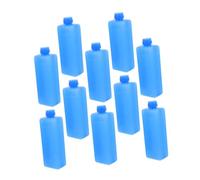 LOORGVEL 10pcs Reusable Ice Packs for Coolers Freezer Blocks for Air Conditioners Home Office and Outdoor Adventures