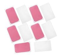 LOORGVEL 10pcs Reusable Silicone Eyelash Stickers Ultrafine Soft Lash Pads for Precise Eyelash Extension Application Comfortable Lash Positioning Tool for Beauty Salons and DIY Use
