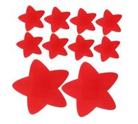 LOORGVEL 10pcs Star Shape Portable Fun Stickers for Boys and Girls Breathable Versatile Cute Design for School Outdoor Activities
