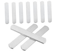 LOORGVEL 10pcs Strength Training Weighted Steel Plates for Gym and Walking Stainless Steel Exercise Weight-bearing Equipment