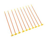 LOORGVEL 10pcs Suction Cup Arrows for Bow Plastic Replacement Arrows with Soft Sucker Ends for Outdoor Target Practice and Family Fun