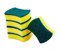 LOORGVEL 12pcs High-Density Double-Sided Cleaning Sponges for Kitchen and Bathroom Powerful Stain Removal Strong Water Absorption Multipurpose Dishwashing and Household Cleaning Pads
