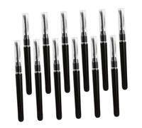 LOORGVEL 12Pcs Silicone Eyelash Brush Soft Makeup Eyelash Comb for Women Gentle Lash Separation Comfortable Grip for Eye Makeup Beginners and Professionals