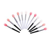 LOORGVEL 12pcs Silicone Lip Brush for Women Girls Cosmetic Applicator for Precise Lip Color Gloss Application Skin-friendly Makeup Tool Mixed Colors