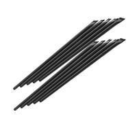 LOORGVEL 12Pcs Small Eye Makeup Brush Lightweight Travel Eyeshadow Eyeliner Brush Kit with Fine Angled Tips and Easy to Use for Precise Eye Liner Application