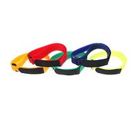 LOORGVEL 15PCS Adjustable Bike Cinch Straps Durable Wheel Securing Straps Mixed Colors Practical Tie Accessories for Bicycle Rack Organization
