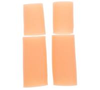 LOORGVEL 2 Pairs Silicone Finger Protectors Thumb Covers for Dry Skin Cracked Fingertip Treatment Gel Finger Cots Comfortable Fit for Students Office Hobbyists