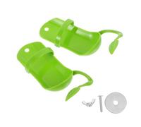 LOORGVEL 2 Pcs Parrot Cuttlefish Skeleton Stand Bird Food Holder Vegetable Fruit Feeder for Pet Birds Sturdy Natural Calcium Supplement Accessory for Cage Feeding