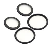 LOORGVEL 2 Sets Adult Stethoscope Diaphragm Replacement Covers with Bell Cover, Medical Stethoscope Spare Parts Compatible for Clinical and Home Use