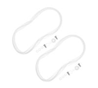 LOORGVEL 2 Sets Sealing Ring Gasket Replacement for Electric Pressure Cooker Heat Resistant Float Valve Seal Kit with Complete Accessories and Easy to Install Pressure Cooker Gasket