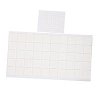 LOORGVEL 2 Sheets Transparent Acrylic Double Sided Dot Stickers High Adhesive Round Square Removable Mounting Tape for Card Making Wall Hooks Posters Wedding Decoration Crafts