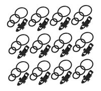 LOORGVEL 20 Sets Fishing Hook Holders with Sponge Pads Lure Keepers for Rod Hooks Anti-scratch Fishing Accessories for Sea and Freshwater Anglers