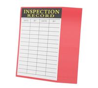 LOORGVEL 20 Sheet Warehouse Inventory Shipping Transport Pallet Record Cards for Equipment Maintenance Monitoring and Control Paper Material Use Format for Accurate Warehouse Management