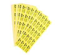 LOORGVEL 200 Pcs Static Warning Stickers High Adhesive Electrical Safety Labels for Electronic Devices Static Protection Paper Material