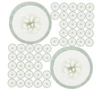 LOORGVEL 200pcs Cucumber Print Eye Care, Non-woven Fabric Eye Pads Gentle on The Skin, Accelerates Absorption, for Home Skincare Use