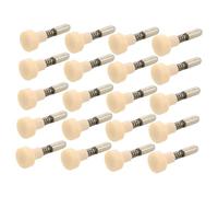 LOORGVEL 20pcs Aluminum Alloy Spring Loaded Door Latch Kit Push Button Slide Latches for Gates Sheds Trailers Kennels Sturdy Hardware for Home and Industrial Use