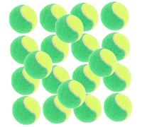 LOORGVEL 20pcs Interactive Pet Rubber Tennis for Dogs Training for Photography Props Fun Activities