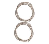 LOORGVEL 20pcs Microphone Shock Mount Mic Holder Rings Condenser Microphone Anti-vibration Clamp Shocking Mount Clip Elastic Bands Replacement Mic Shocking Ring Silver Rubber