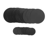 LOORGVEL 20pcs Round Magnetic Discs with Adhesive Backing Strong Sticky Magnet Disc for DIY Makeup Palettes Eyeshadow Pans and Home Craft Projects Circular Magnets for Stable Makeup