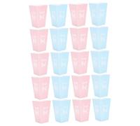 LOORGVEL 24pcs Gender Reveal Popcorn Boxes Party Favors Popcorn Holders Blue and Pink for Boy Girl Theme Shower Treat Containers