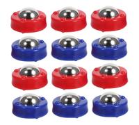 LOORGVEL 24pcs Mini Shuffleboard Pucks Portable Desktop Curling Game Balls Materials Indoor Outdoor Tabletop Rollers for Family Fun and Interactive Play