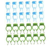 LOORGVEL 24pcs Nose Stop Clips and Lung Breathing Training Clips Nasal Pinchers for Epistaxis Care and Snoring Relief Suitable for Sleep and Breathing Support