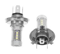 LOORGVEL 2pcs 80w H4 Super Bright Fog Light Bulbs, White Front Driving Fog Lights for Car Headlight Replacement, Automotive Vehicle Headlights for Enhanced Road Visibility