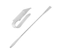 LOORGVEL 2pcs Acrylic Makeup Palette Palette Stick for Eyeshadow Handheld Cosmetic Art