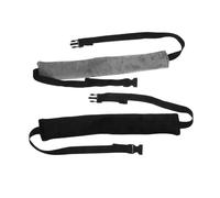 LOORGVEL 2pcs Adjustable High Chair Strap Replacement for Baby and Infant Dining Chairs, Portable and Easy to Store Cotton and Nylon Harness Suitable for Travel and Outdoor Use