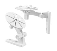 LOORGVEL 2pcs Adjustable No-drill Camera Wall Mount Bracket for Indoor Security Cameras Multi-functional Extension Stand for Easy Device Integration and Secure Installation