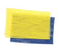 LOORGVEL 2pcs African Exfoliating Net Shower Scrubber for Massage Stretchable Bathing Sponge for Women and Men Multipurpose Reusable Cleaning Mesh Includes