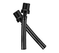 LOORGVEL 2pcs Aluminum Alloy Motorcycle Fuel Tank Vent Caps with Rubber Hose Tube Gas Cap Air Vent Valve for Off Road Motorcycles Atv Durable Pressure Relief Replacement