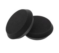 LOORGVEL 2pcs Bowling Polishing Sponge Pads Black Round Multipurpose Cleaning Kit for Other Bowling Balls Removes Stubborn Marks Reduces Friction Compact and Lightweight Accessories for