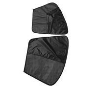 LOORGVEL 2pcs Car Curtain Car Windscreen Sun Shade Mesh Screen Cover Magnetic Side Window Sun Shade Window Curtains for Auto Magnetic Polyester Black