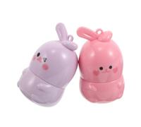 LOORGVEL 2pcs Color Changing Lip Balm and Moisturizing Lipstick Set Bunny Design Hydrating Lip Moisturizer Balm for Teen Girls for and Daily Use