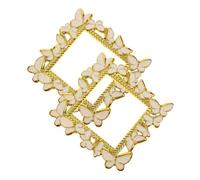 LOORGVEL 2pcs Creative Acrylic Protection Cover Socket Decorative Cover Butterflies Cartoon Shape for Boys and Girls's Room Wall, Featuring Decoration and Marking Place Functions